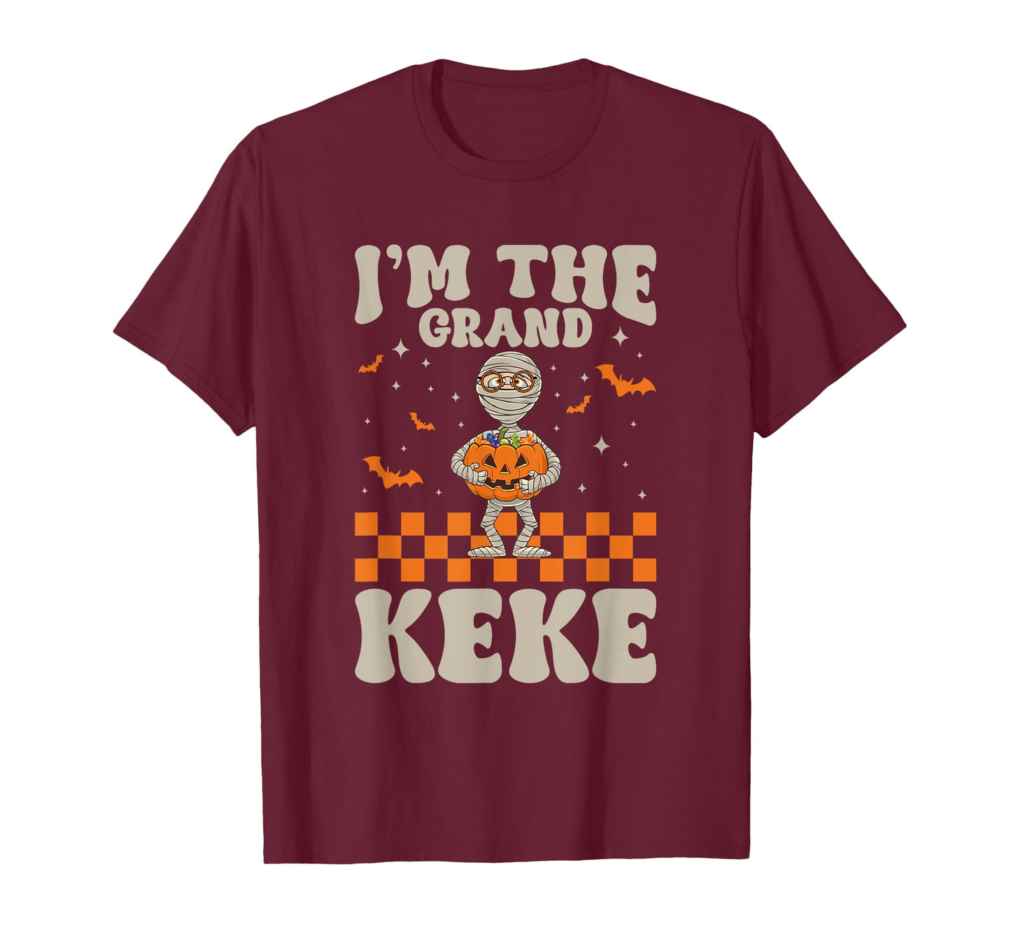Funny Grandma Halloween Shirt I'm The Grand Keke T-Shirt