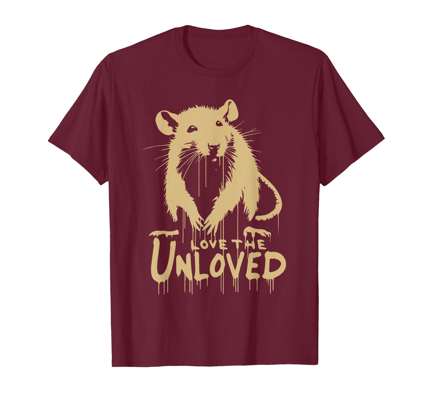 Love The Unloved, Funny Animal, Funny Rat T-Shirt