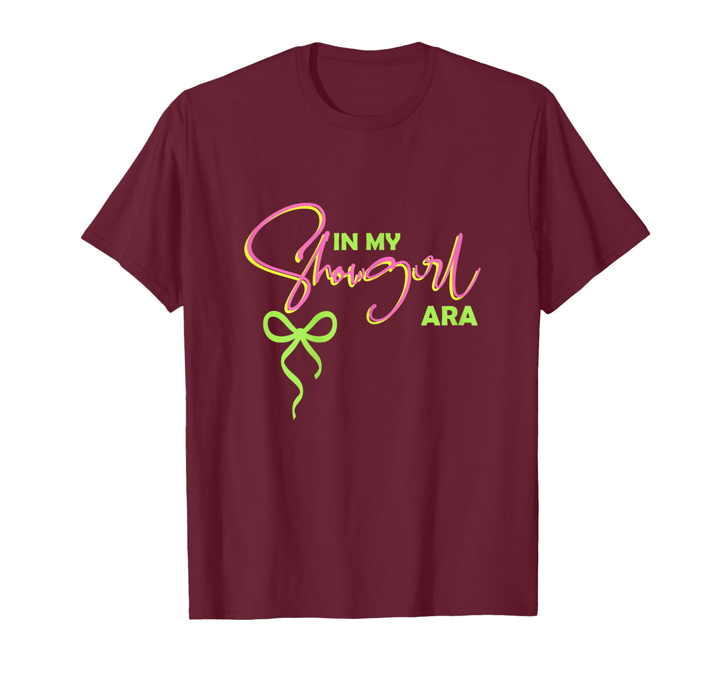 in My Showgirl Era Groovy Life of A Showghoul Halloween Girl T-Shirt
