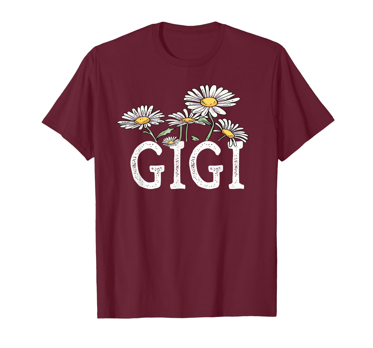 Gigi Floral Chamomile Design Mother's Day Gifts Gigi T-Shirt