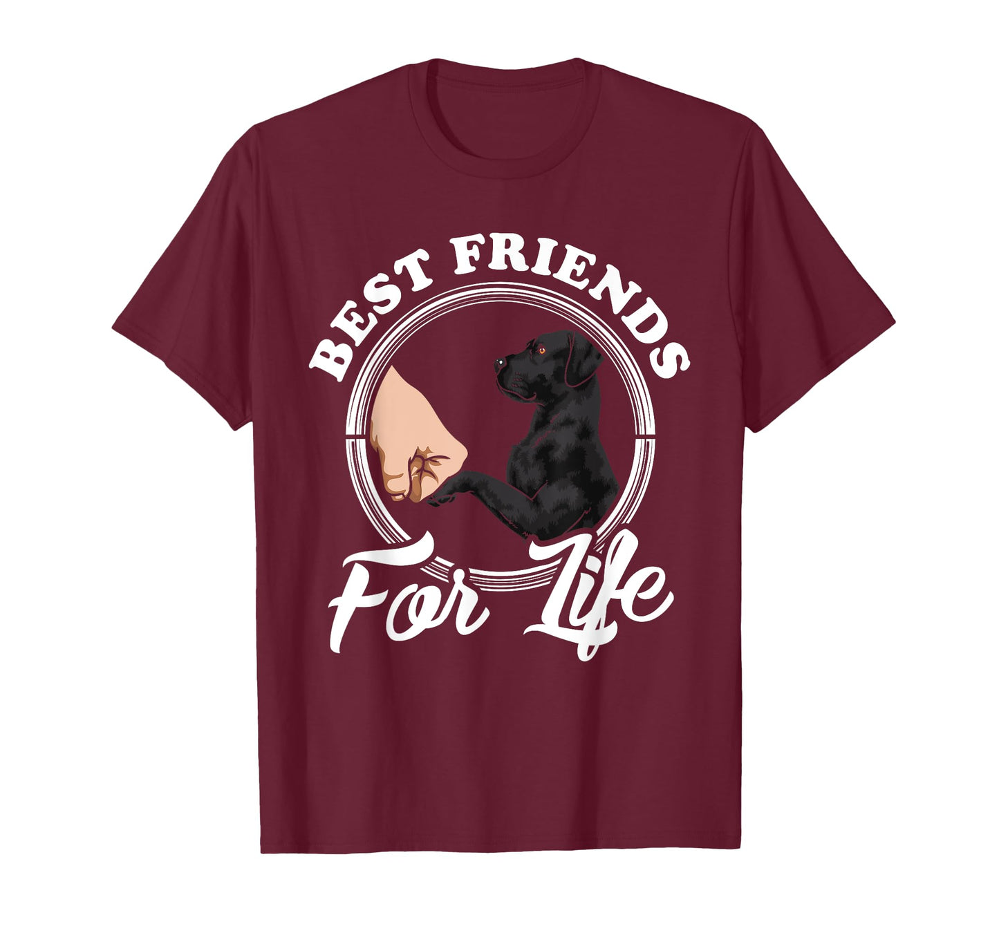 Black Labrador Dog Design Funny Black Lab Lovers T-Shirt for Men Women Kids