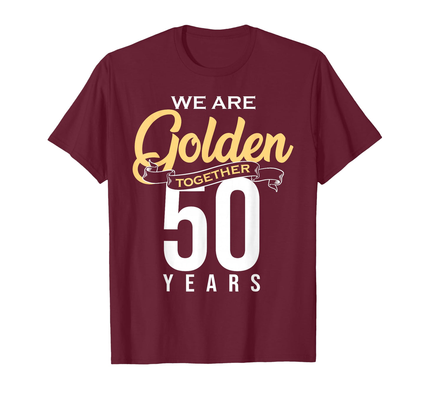 50th Wedding Anniversary Art For Men Women 50th Anniversary T-Shirt