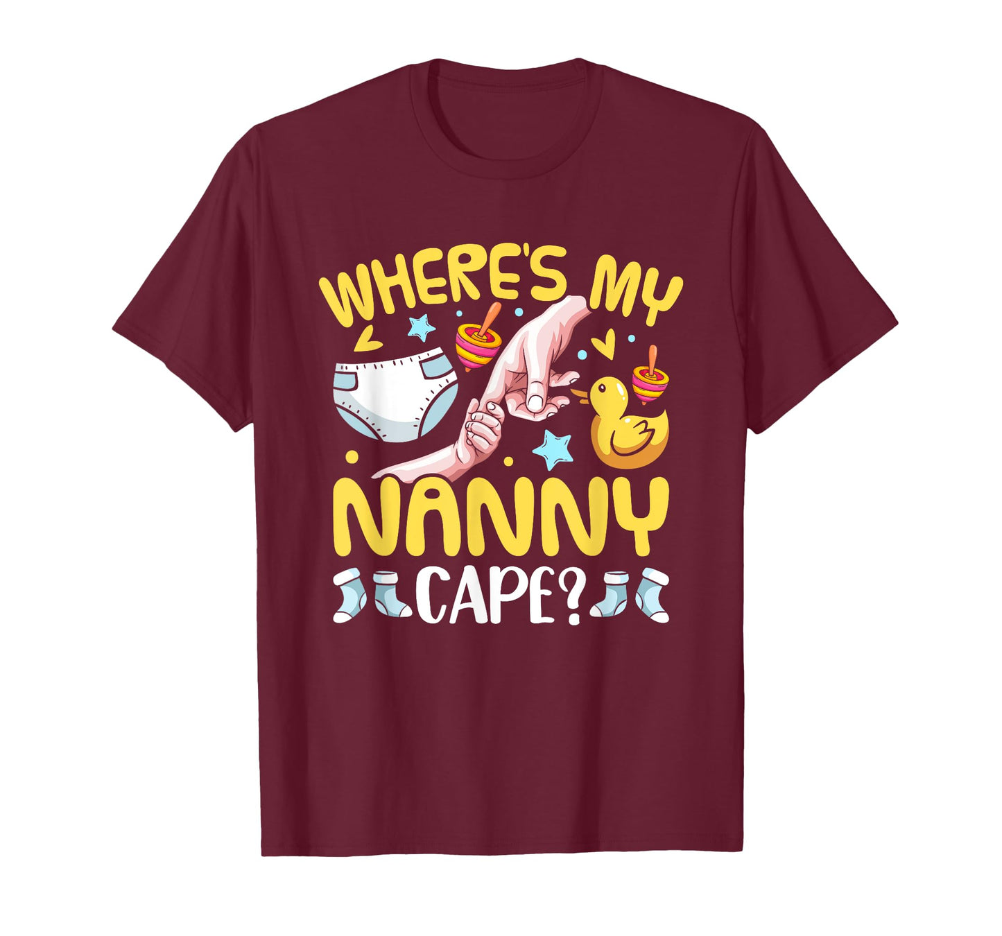 Where is my Nanny Cape Nanny T-Shirt