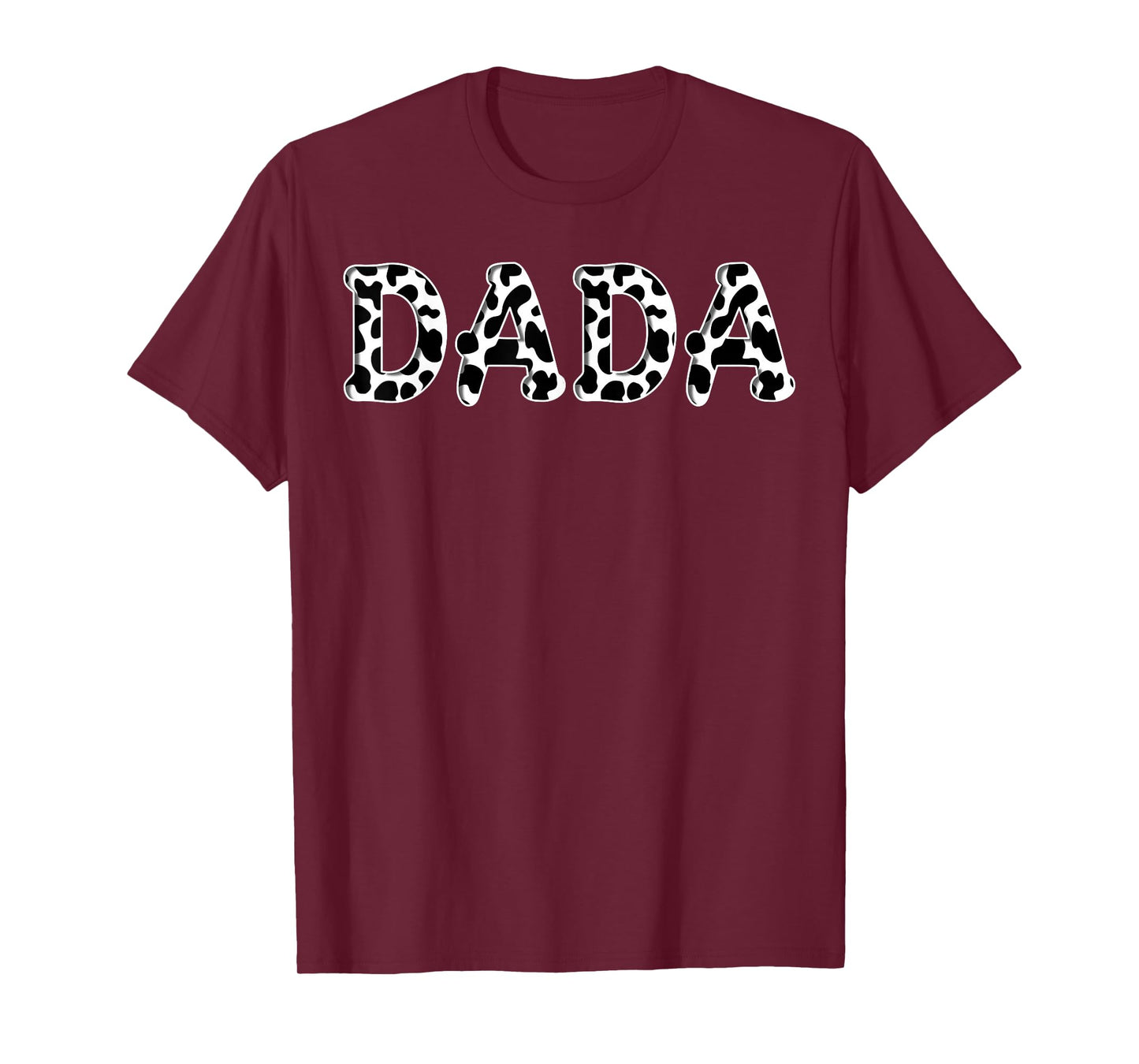 Cow Dada Birthday Family Matching Girl Boy Farm Birthday T-Shirt