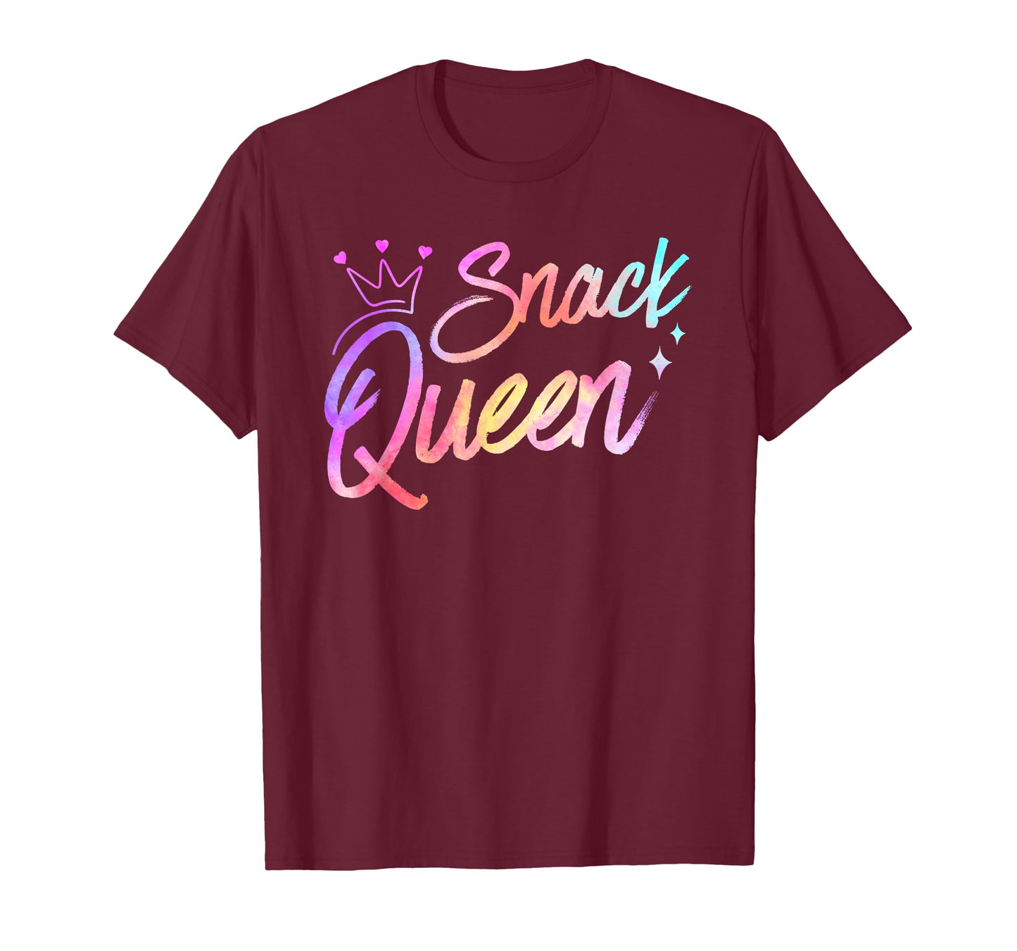 Snack Queen Funny Food Snacking Cooking Eating Snack Lover T-Shirt