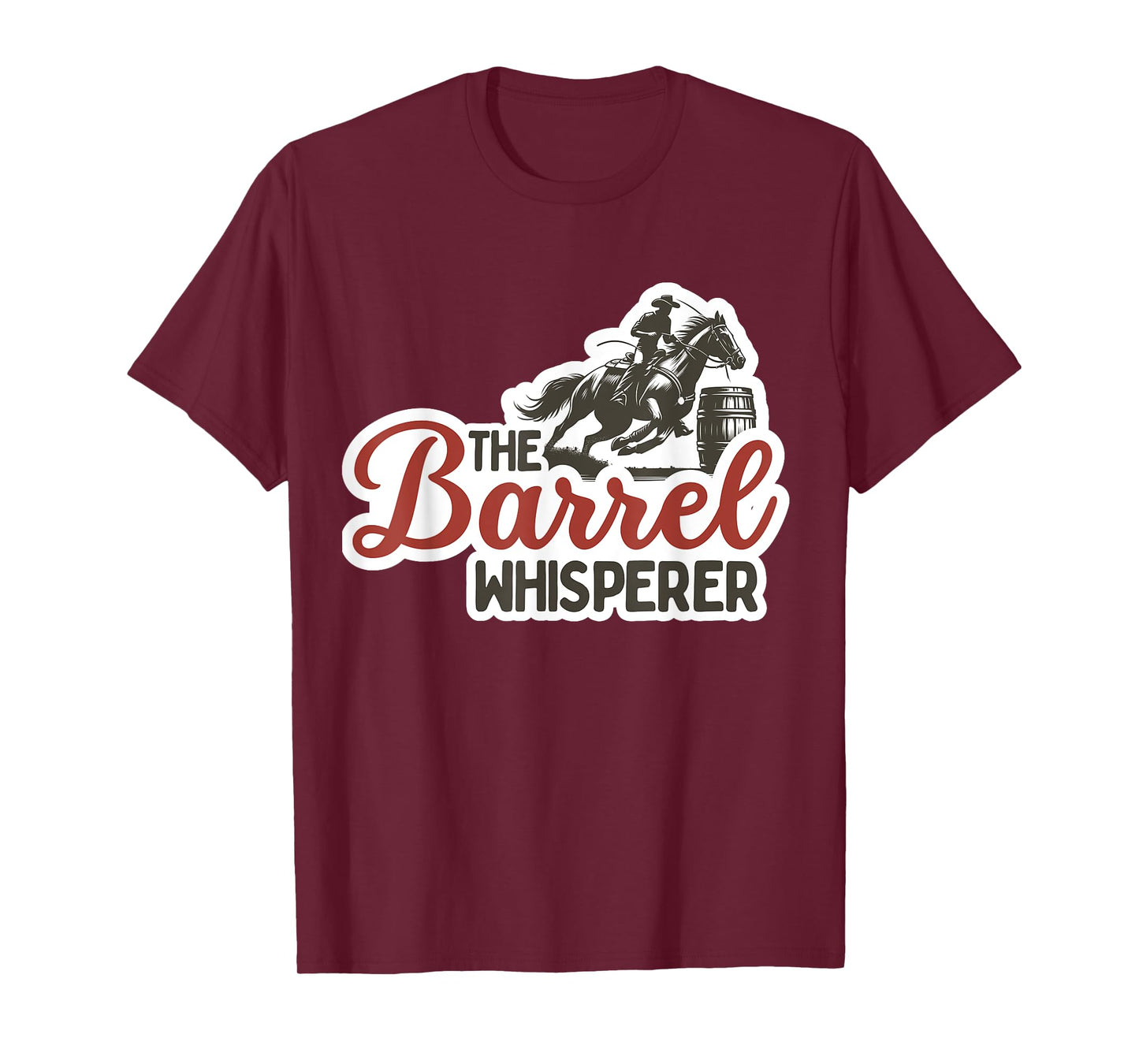Barrel Racing Shirt Horse Barrel Racer Rodeo Cowgirl T-Shirt