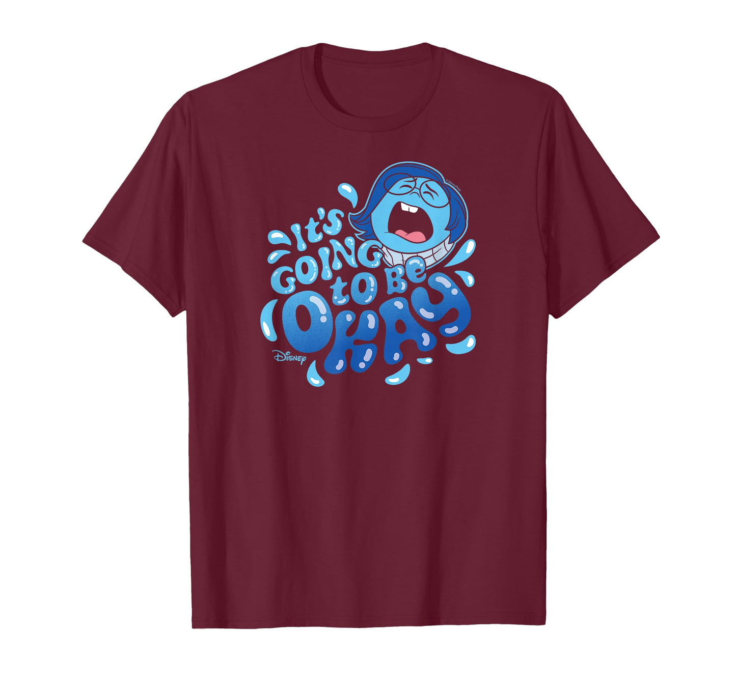 Inside Out 2 - Sadness Emotion Character Going To Be Okay T-Shirt