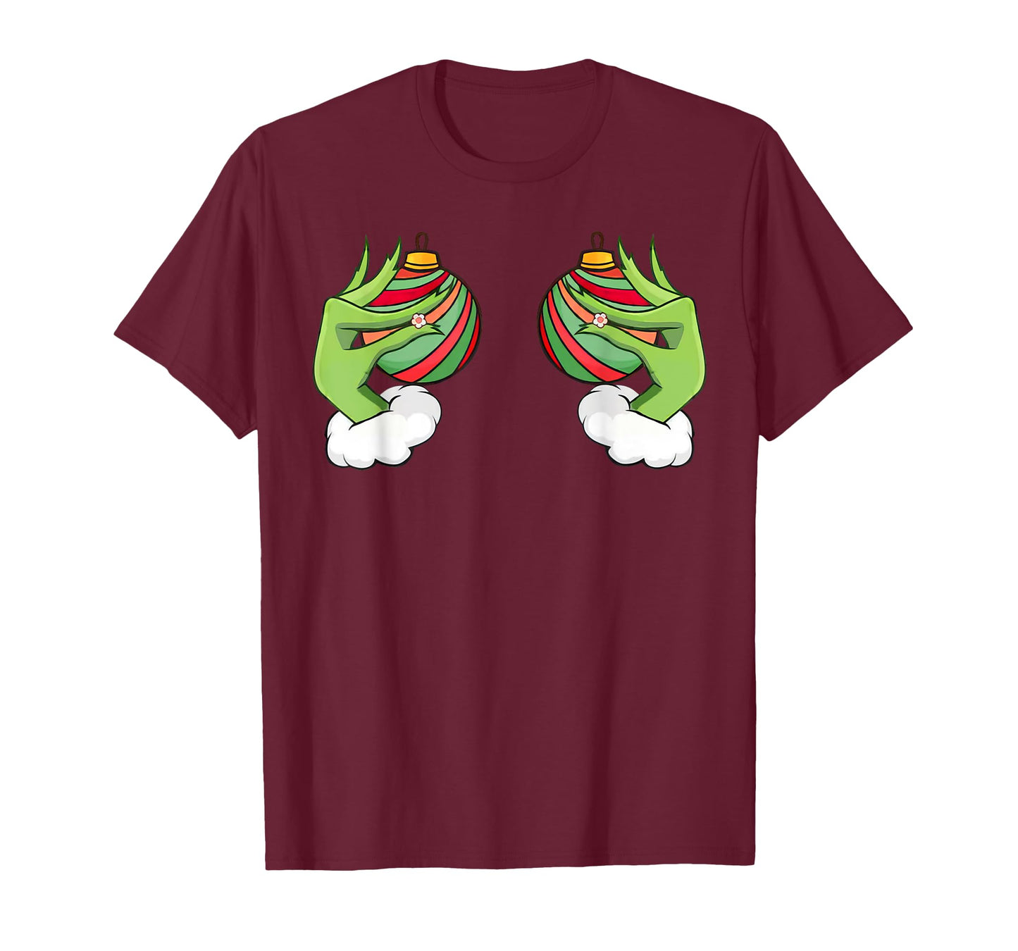 Christmas Ornament Boobs Funny Christmas T-Shirt