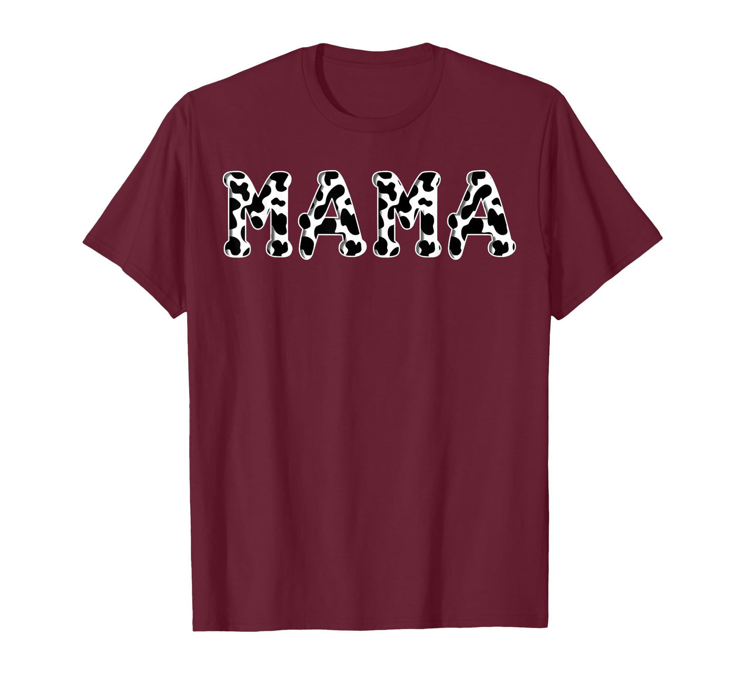Cow Mama Birthday Family Matching Girl Boy Farm Birthday T-Shirt
