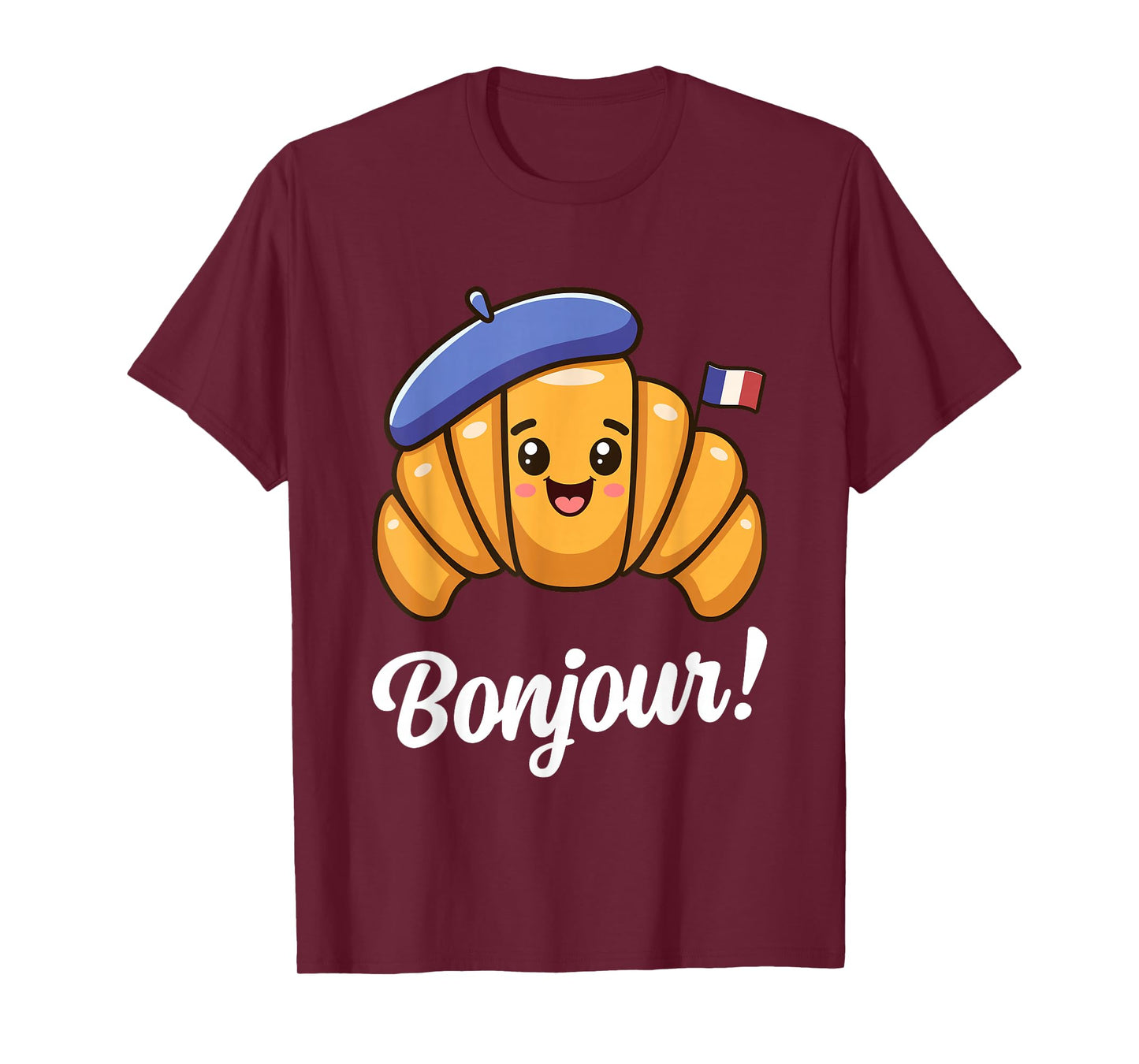 Croissant French Saying Quote France Baking Breakfast Funny T-Shirt
