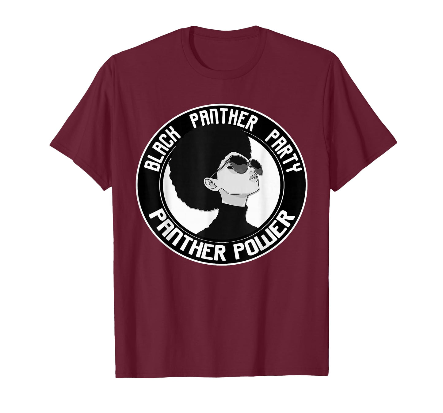Black Power Panther Party 1966 Natural Hair Afro Melanin T-Shirt