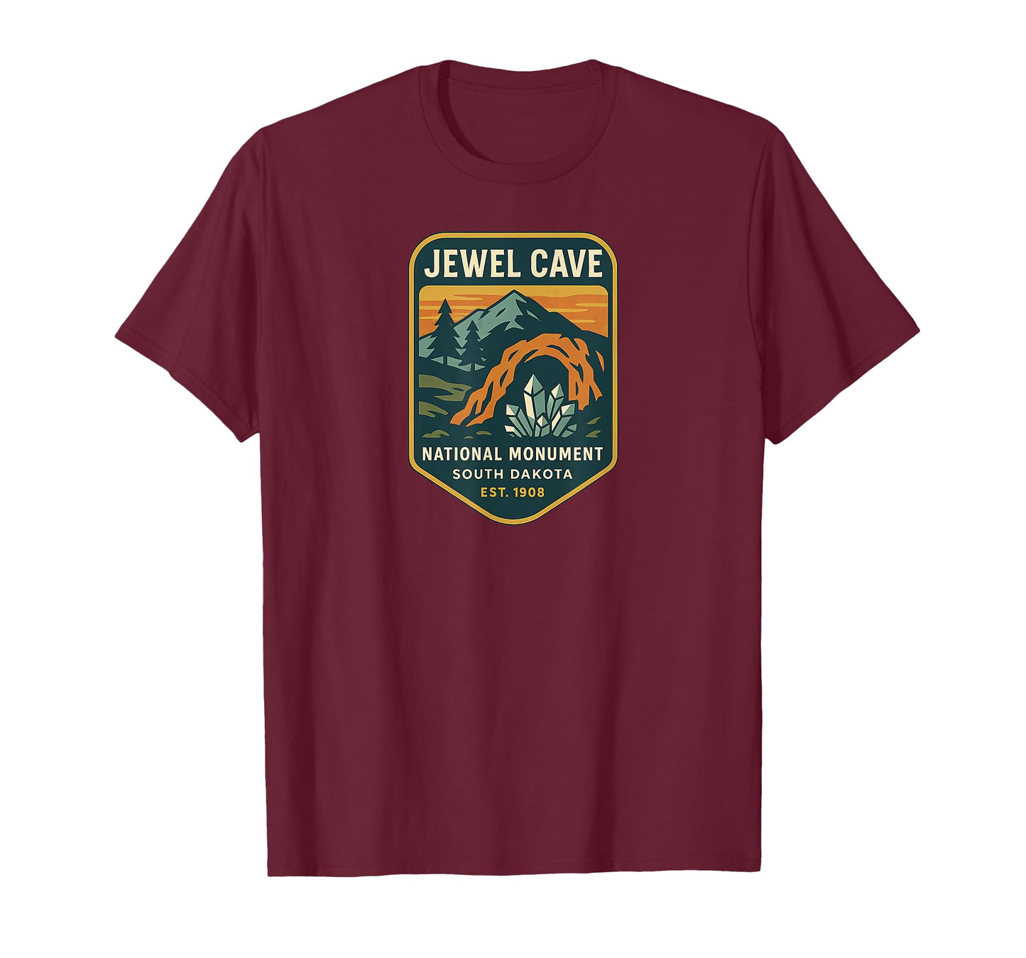 Jewel Cave – Crystal Design for Geology Lovers T-Shirt