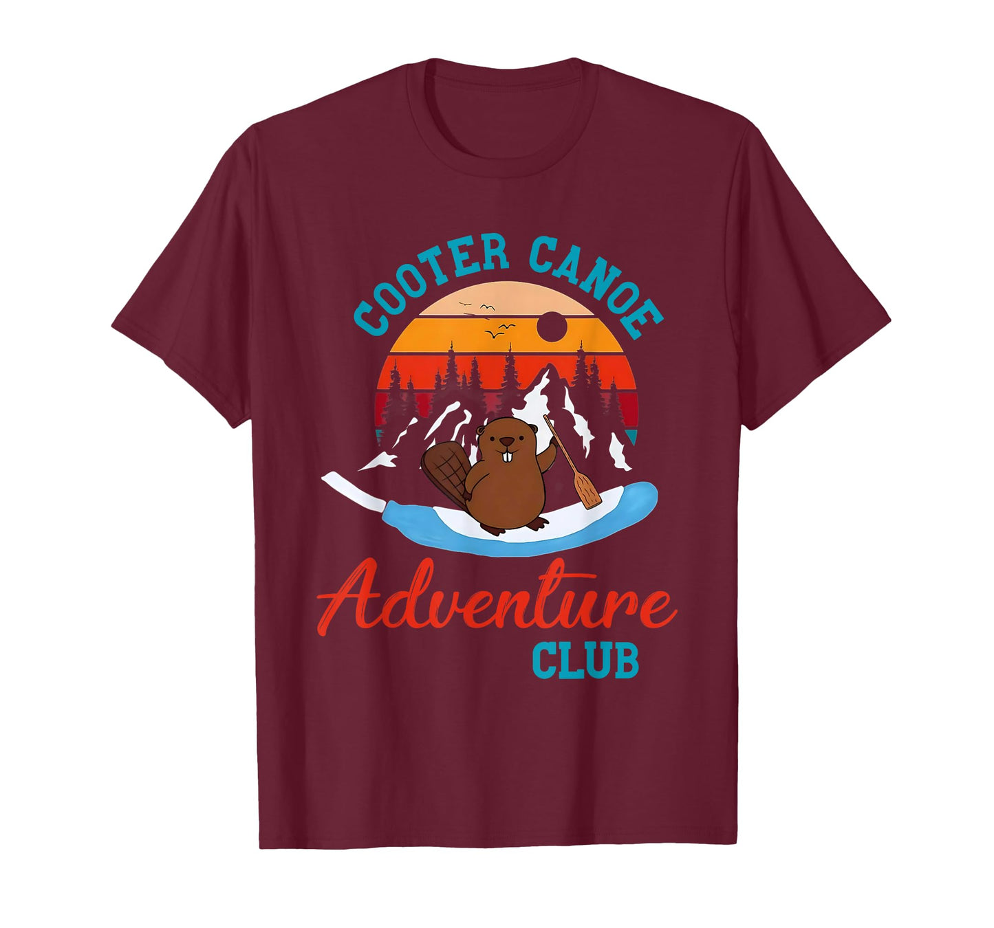 Cooter Canoe Adventures Club Funny Nurse Life Nursing Lovers T-Shirt
