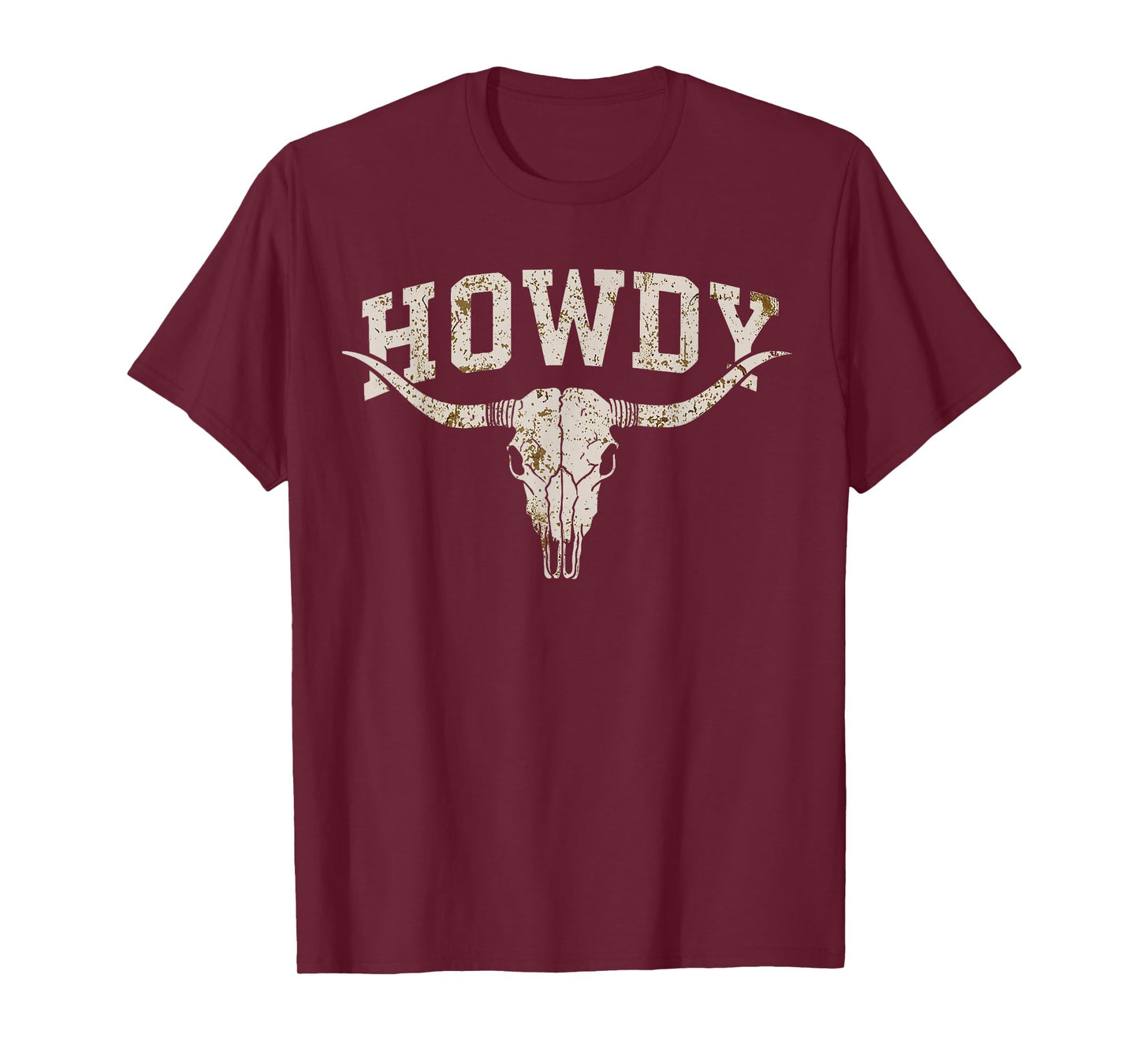 Vintage Retro Howdy Cowboy Name Pride Gift for Men Women Kid T-Shirt