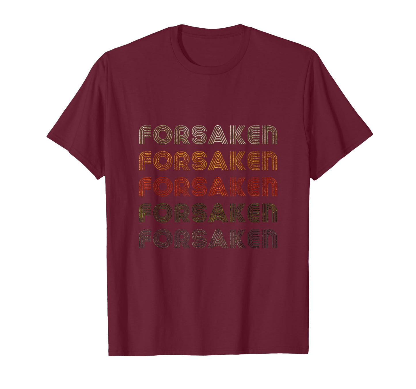 Love Heart Forsaken Tee Grunge Vintage Style Black Forsaken T-Shirt