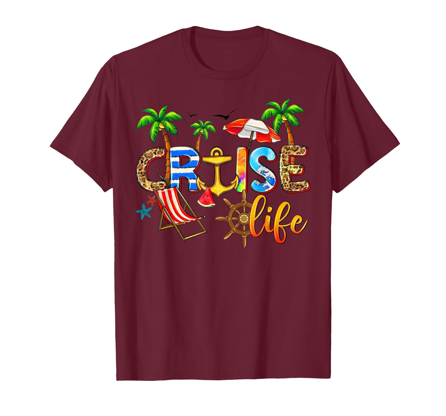 Cruise Life 2024 Summer Vacation Family Matching Men Women Girls Kids T-Shirt