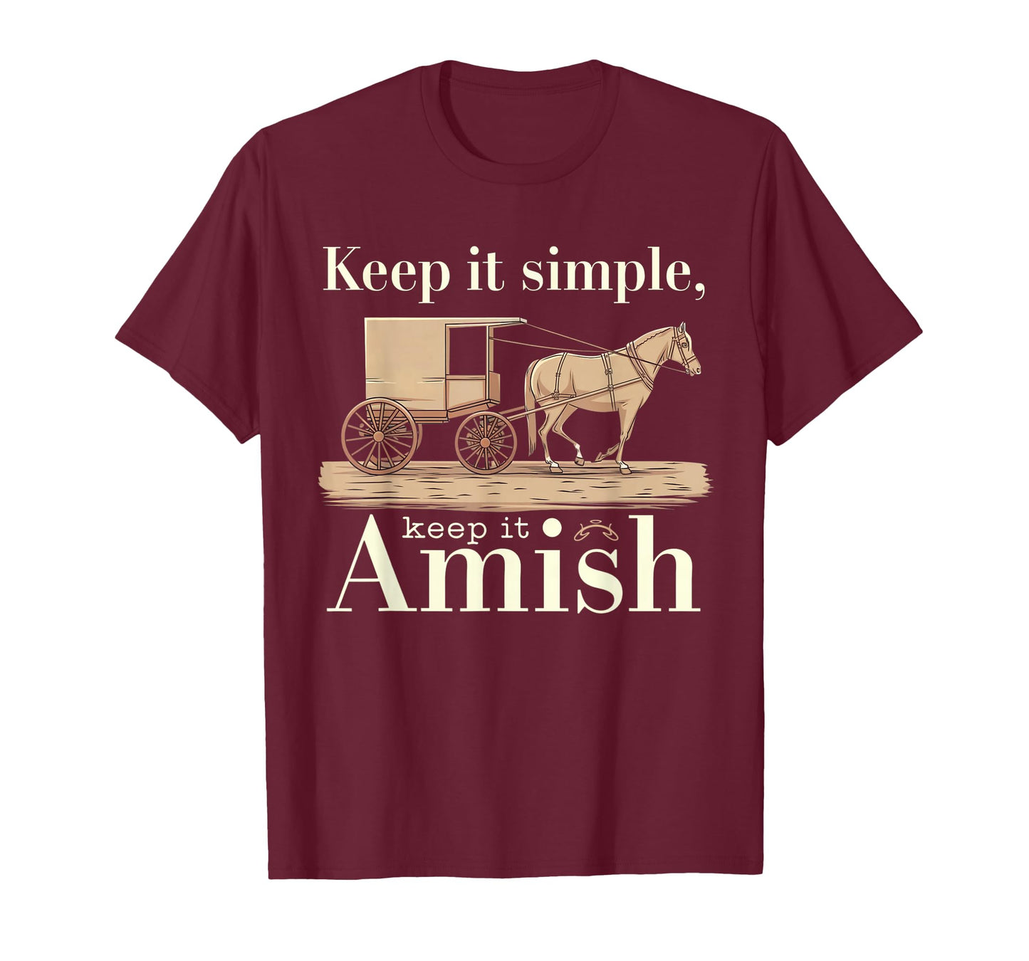 Amish Buggy – Classic Countryside Design T-Shirt