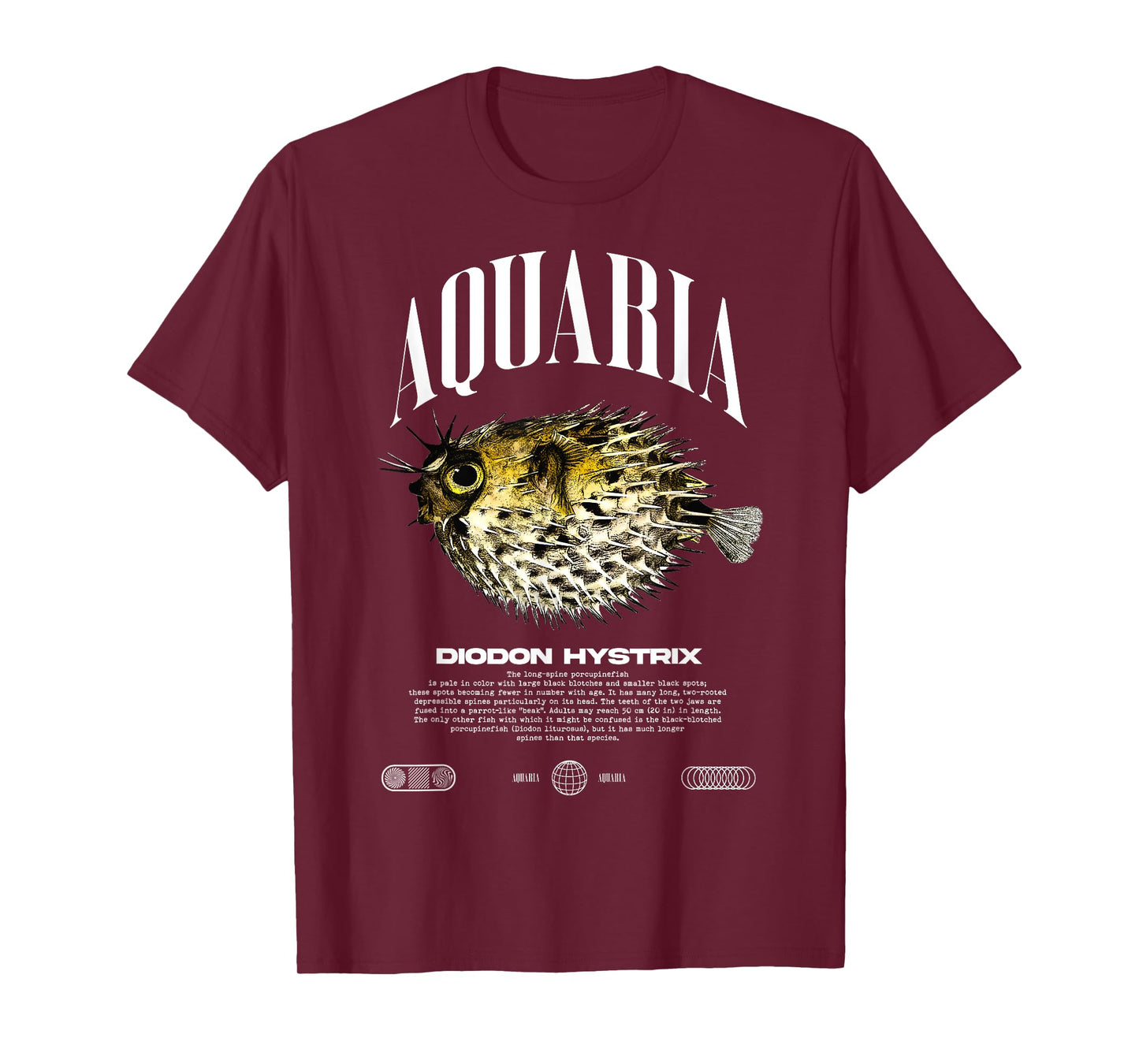 Porcupine Puffer Fish Fish Keeper Modern Streetwear T-Shirt