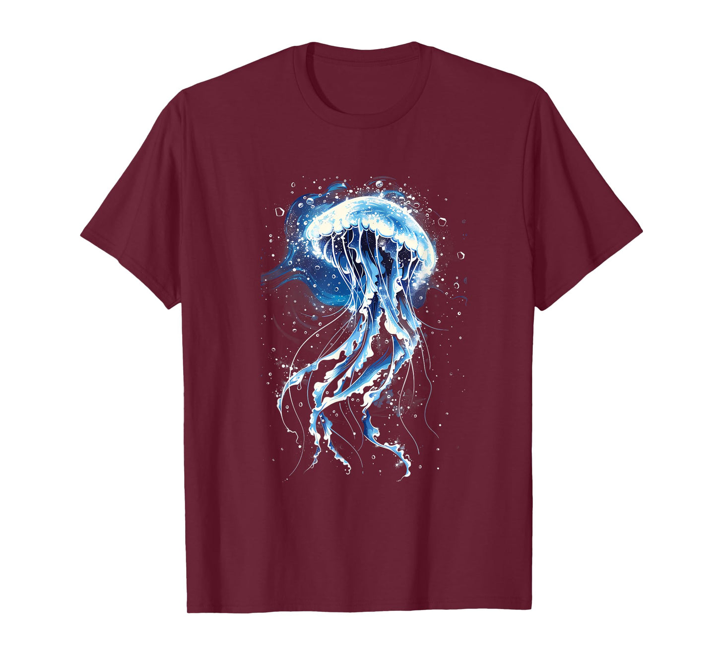 Jellyfish Sea Ocean Animal Lover Marine Mammal Artwork T-Shirt