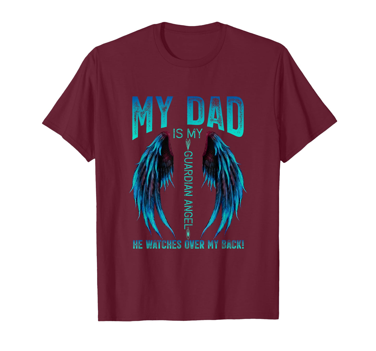 For My Dad In Heaven Touching Tribute For Passed Away Dad T-Shirt