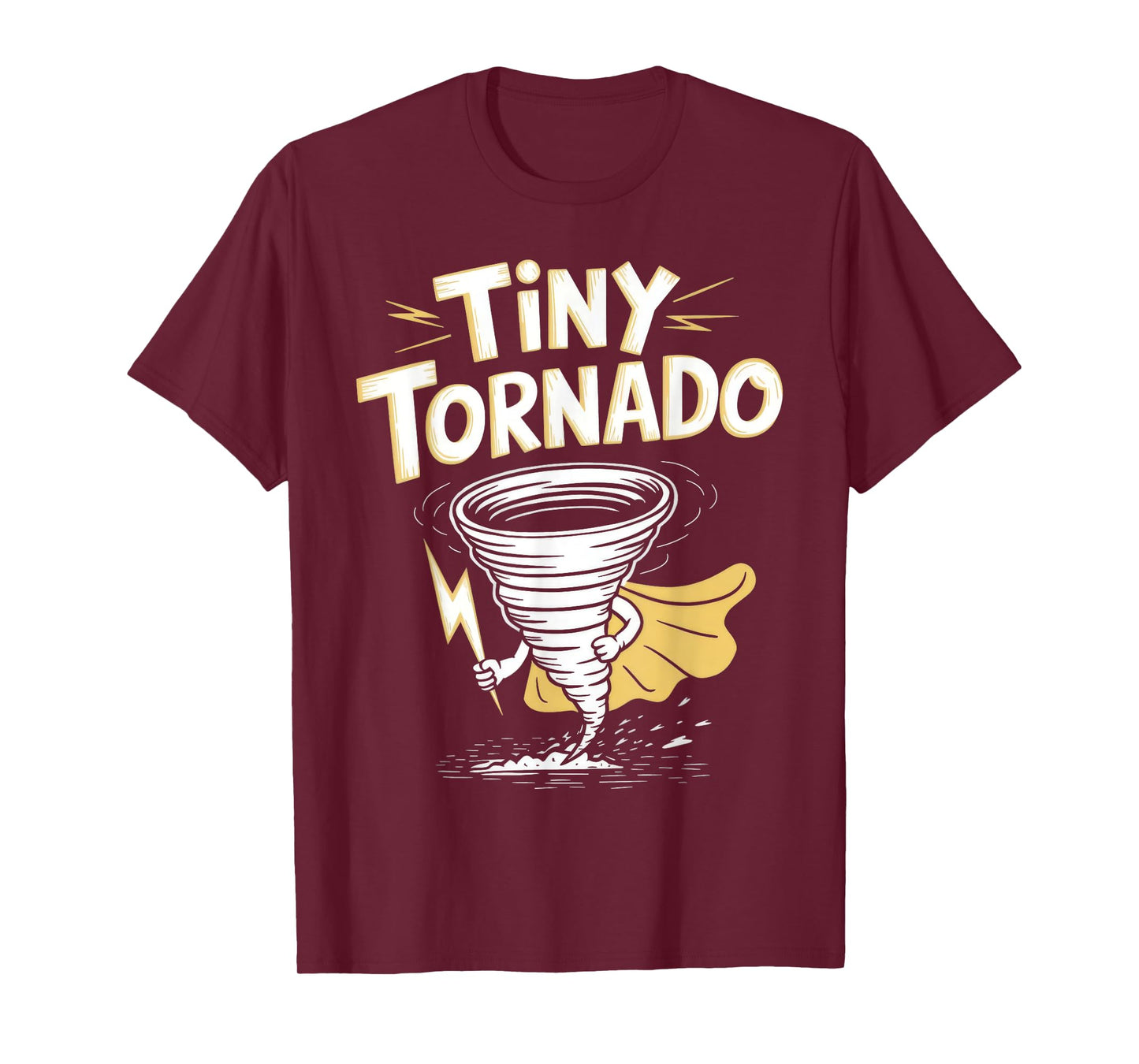 Tiny Tornado Toddler Funny Kids Chaos Crazy T-Shirt