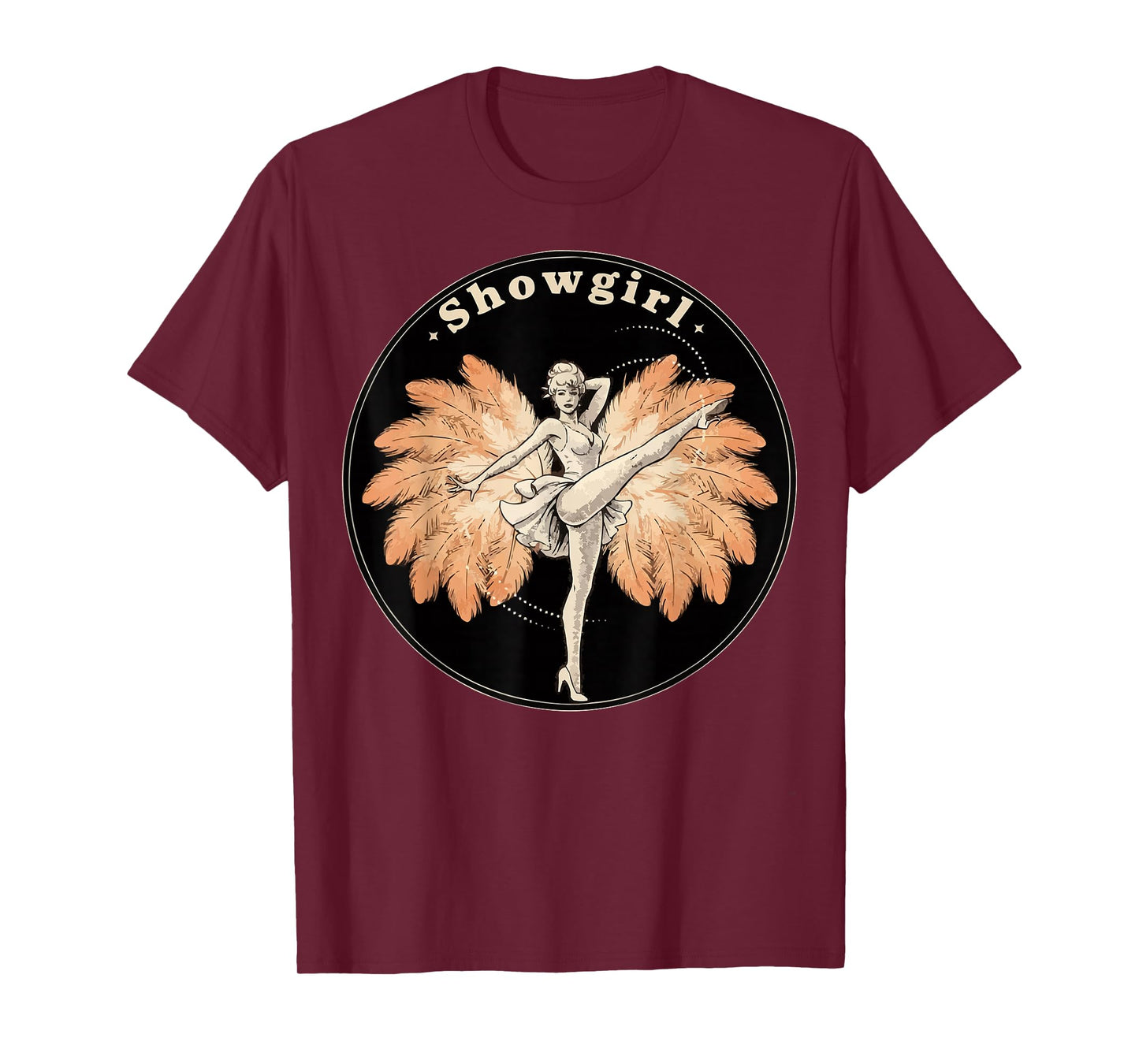Showgirl Timeless Beauty Dance Motion T-Shirt