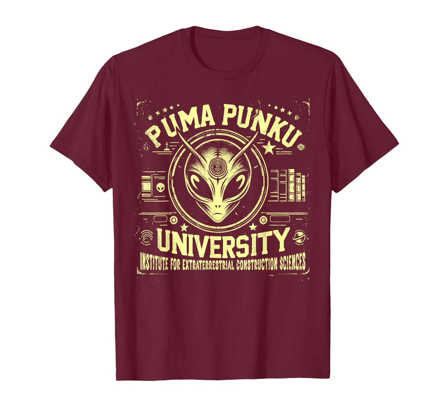 Puma Punku University, Ancient Astronaut Theorist Alien T-Shirt