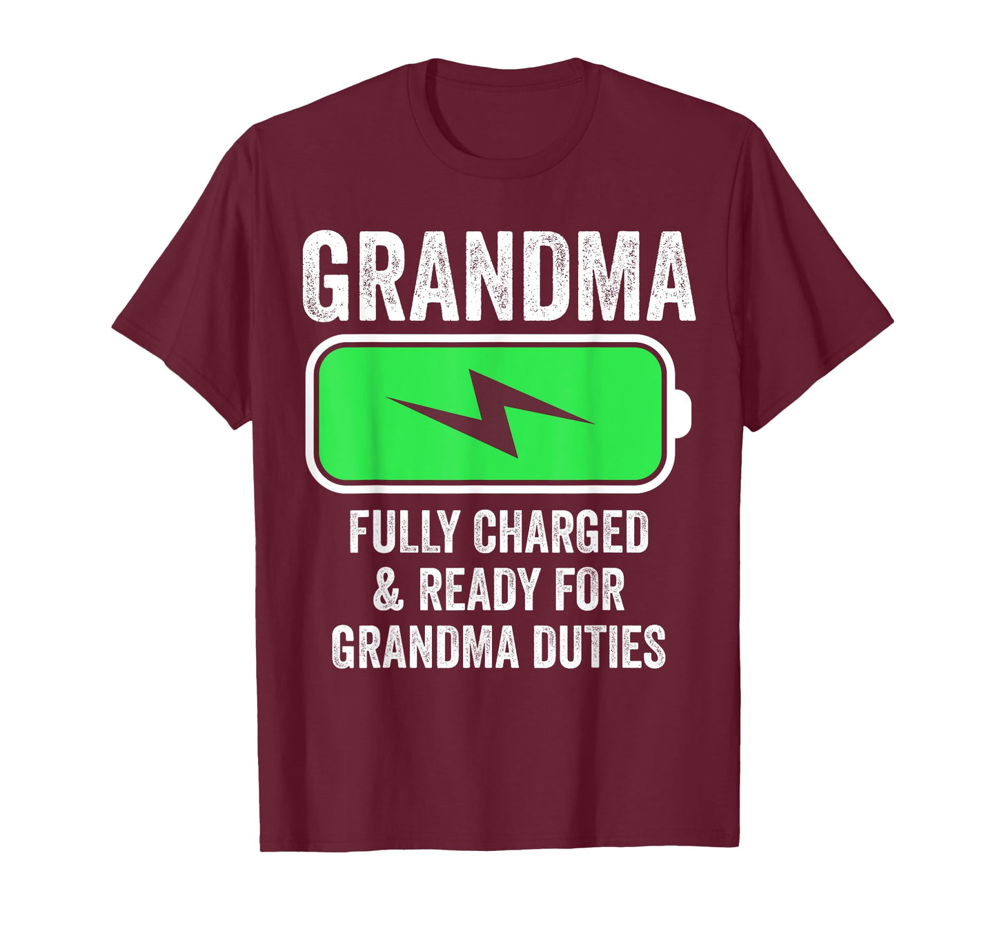 Funny grandma charged grandmother energetic granny joke T-Shirt