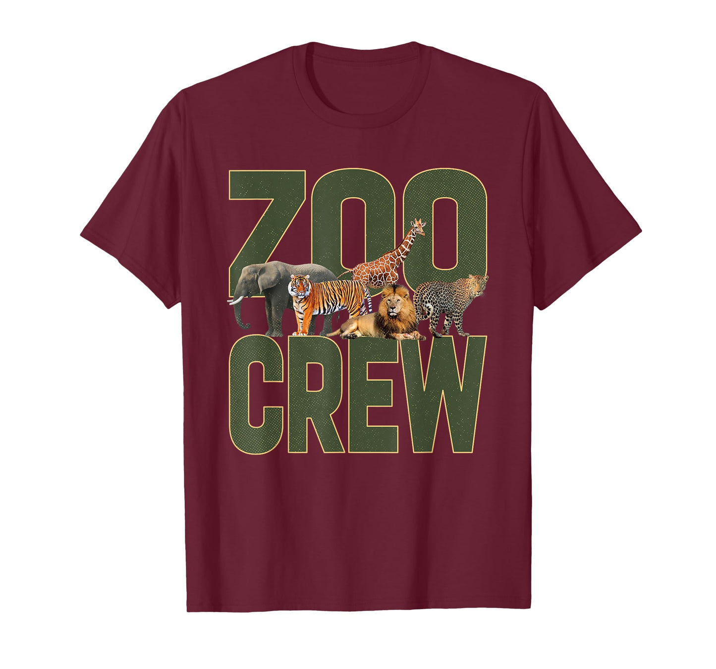 Zoo Crew Safari Animals Wildlife Animal Wild Men Women Kids T-Shirt