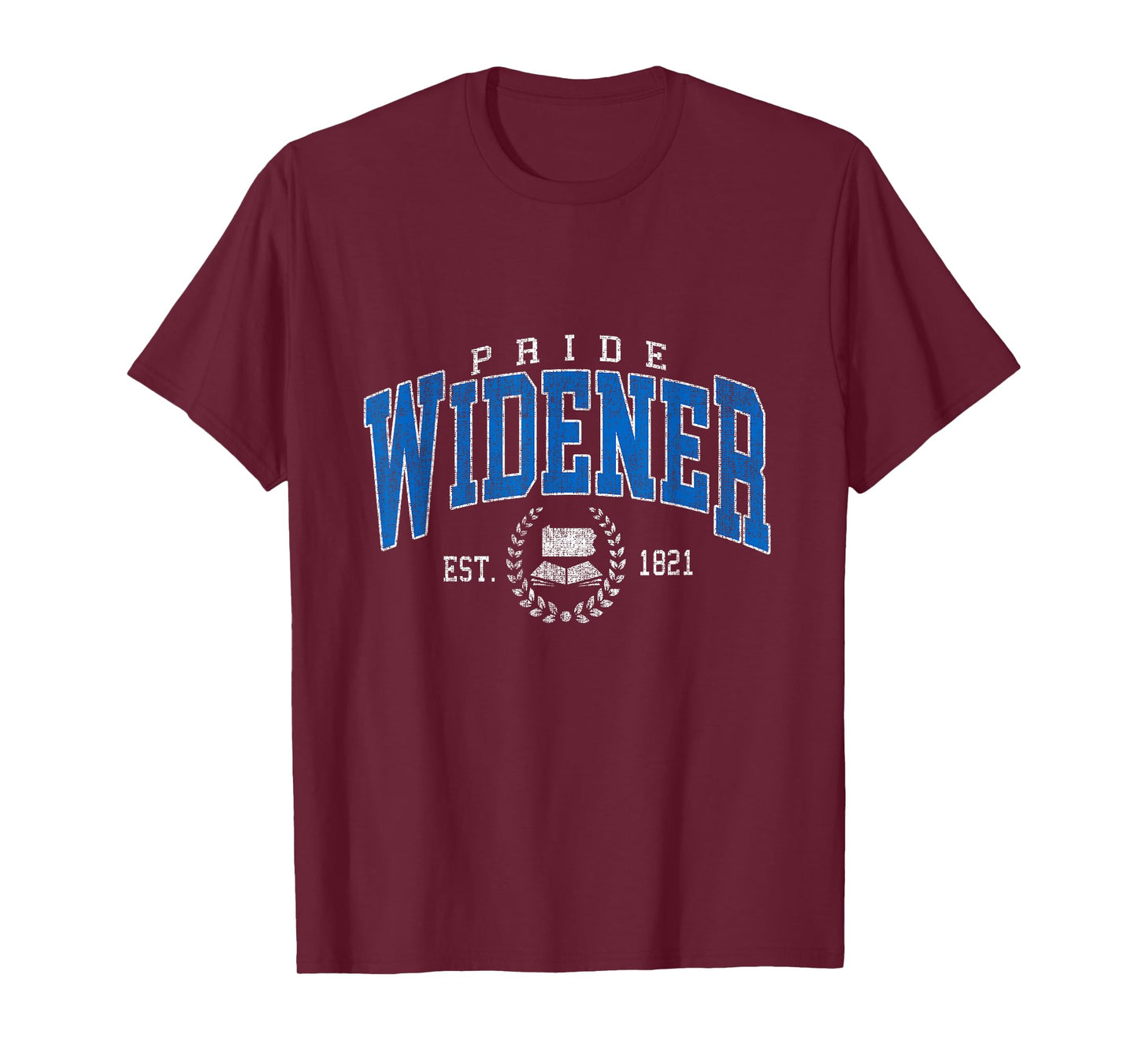 Widener Arch Athletic Vintage Sports Tee Men Women T-Shirt