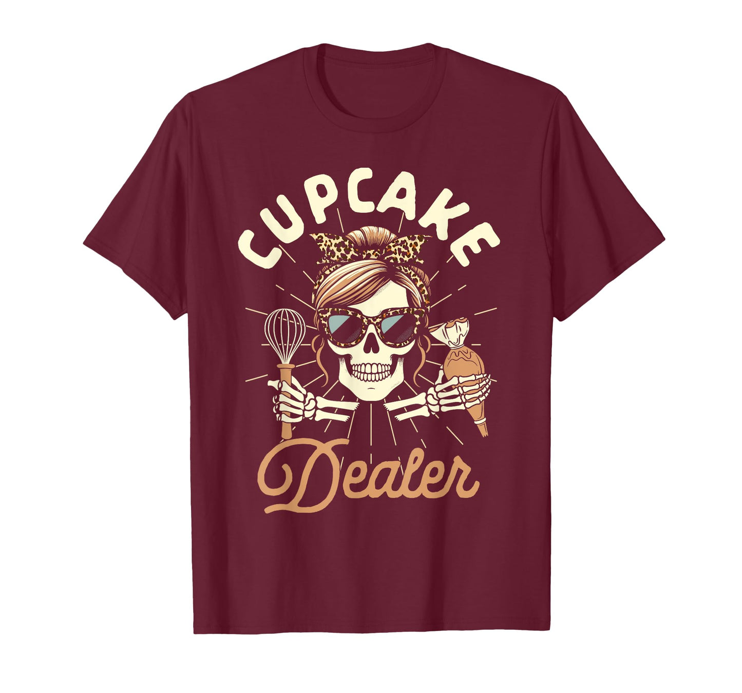 Baker Life Baking Lover Cupcake Baking Mom Cupcake Dealer T-Shirt