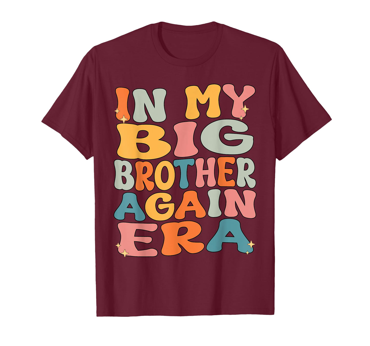 In My Big Brother Again Era Groovy Big Brother Again 2025 T-Shirt