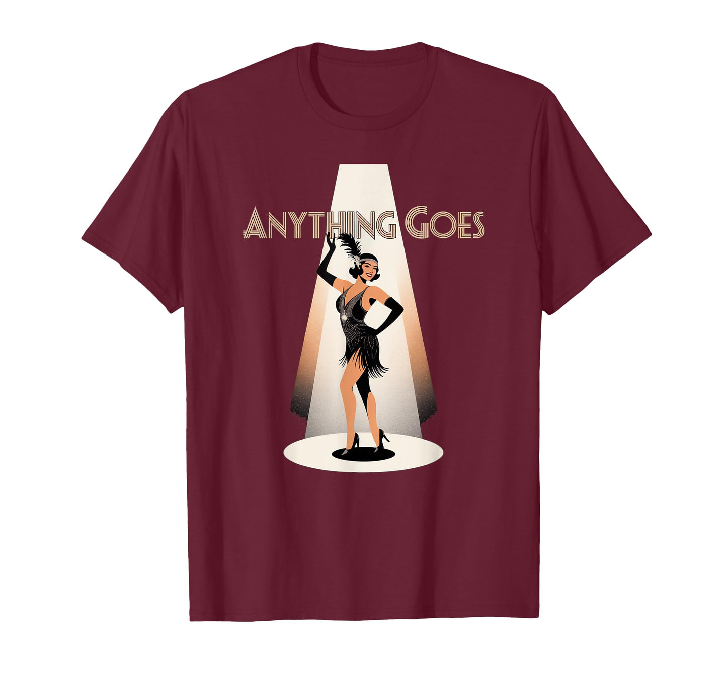 Anything Goes Retro Musical Theater Broadway Theatre T-Shirt