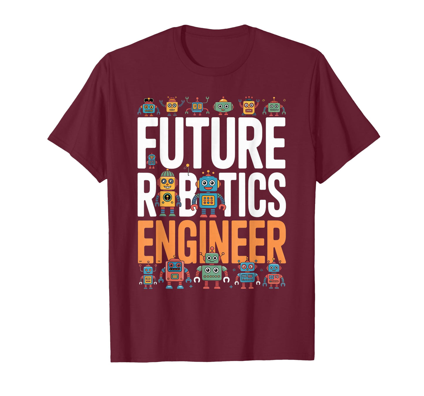 Future Engineer Robotics Fun Robot Costume Boys, Girls, Kids T-Shirt