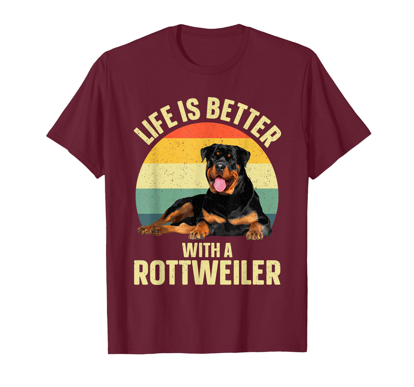 Cool Rottweiler Design For Men Women Rottie Rottweiler Lover T-Shirt