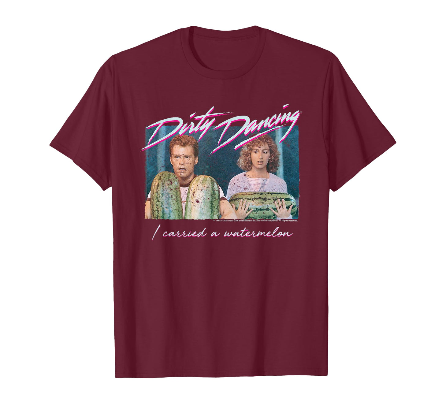 Dirty Dancing Frances I Carried A Watermelon Quote T-Shirt