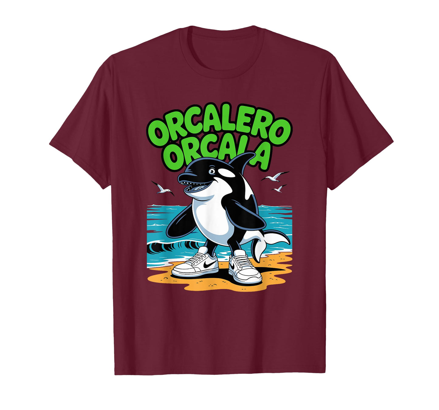 Orcalero Orcala Beach Italian Brainrot Meme T-Shirt