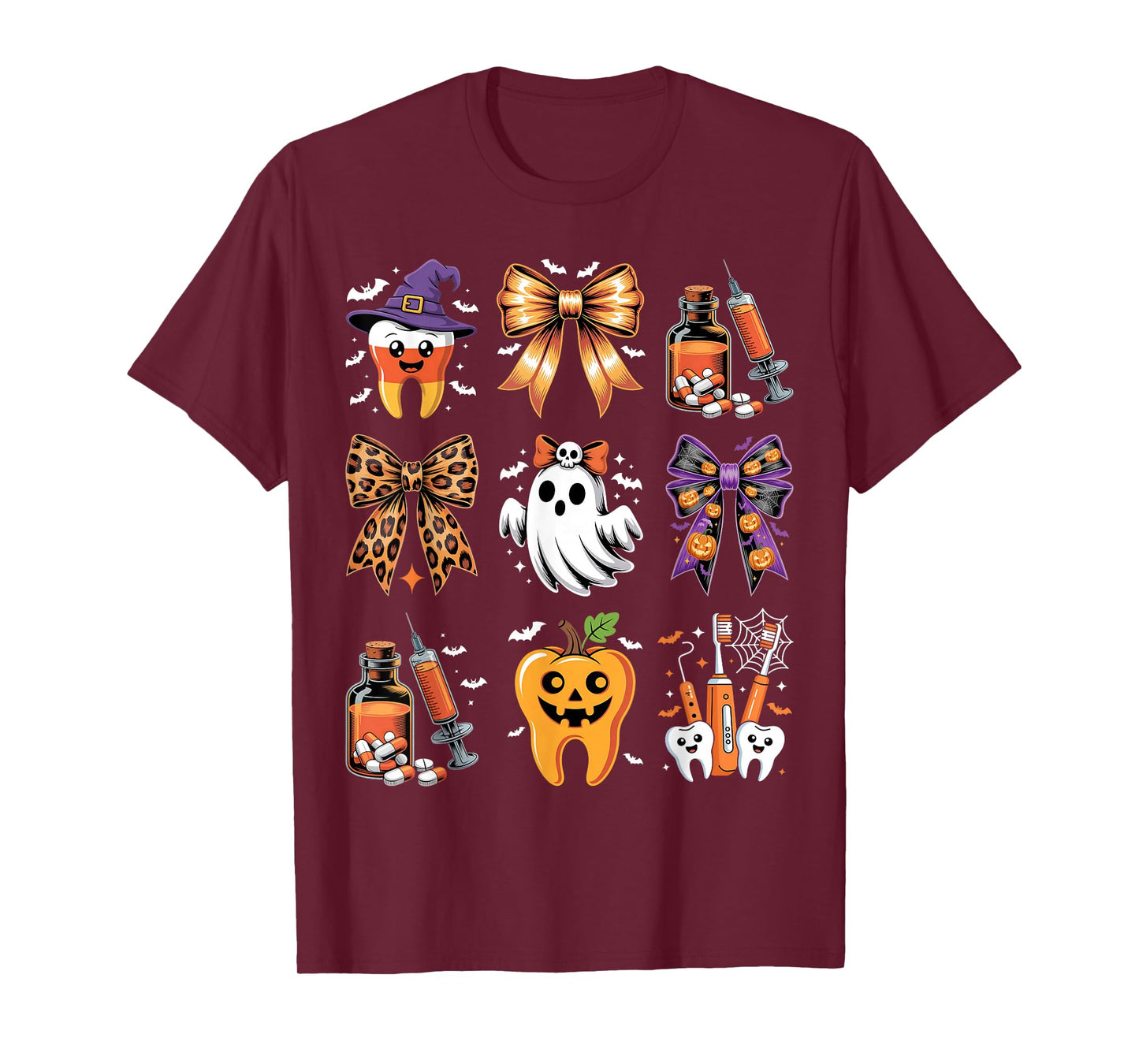 Matching Spooky Dental Halloween Shirts Dentist Halloween T-Shirt