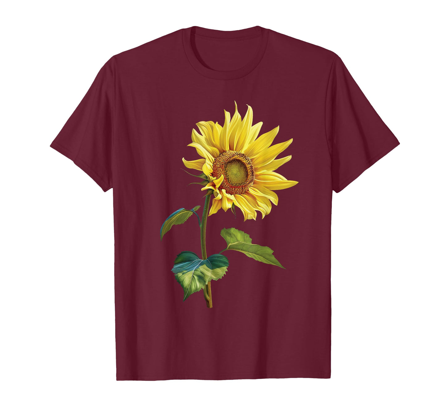 Vintage Floral Boho Wildflower Yellow Flower Beauty T-Shirt