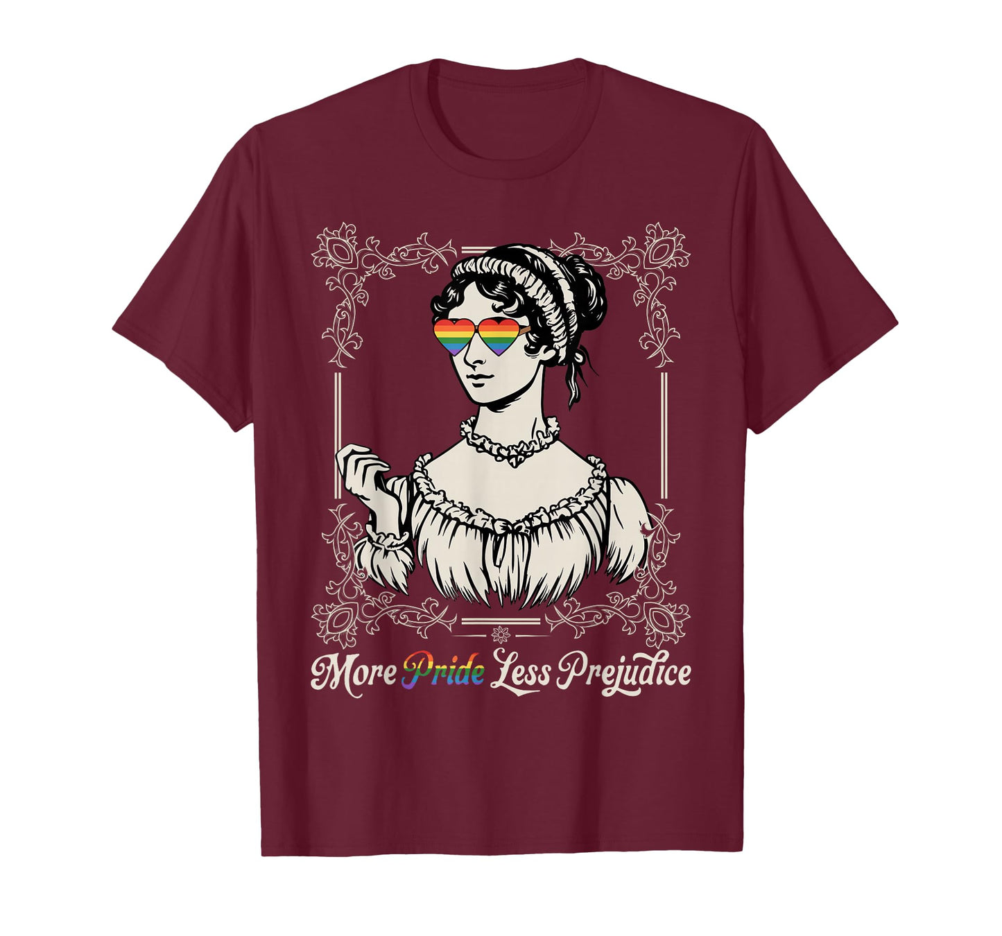 More Pride Less Prejudice LGBT Rights T-Shirt