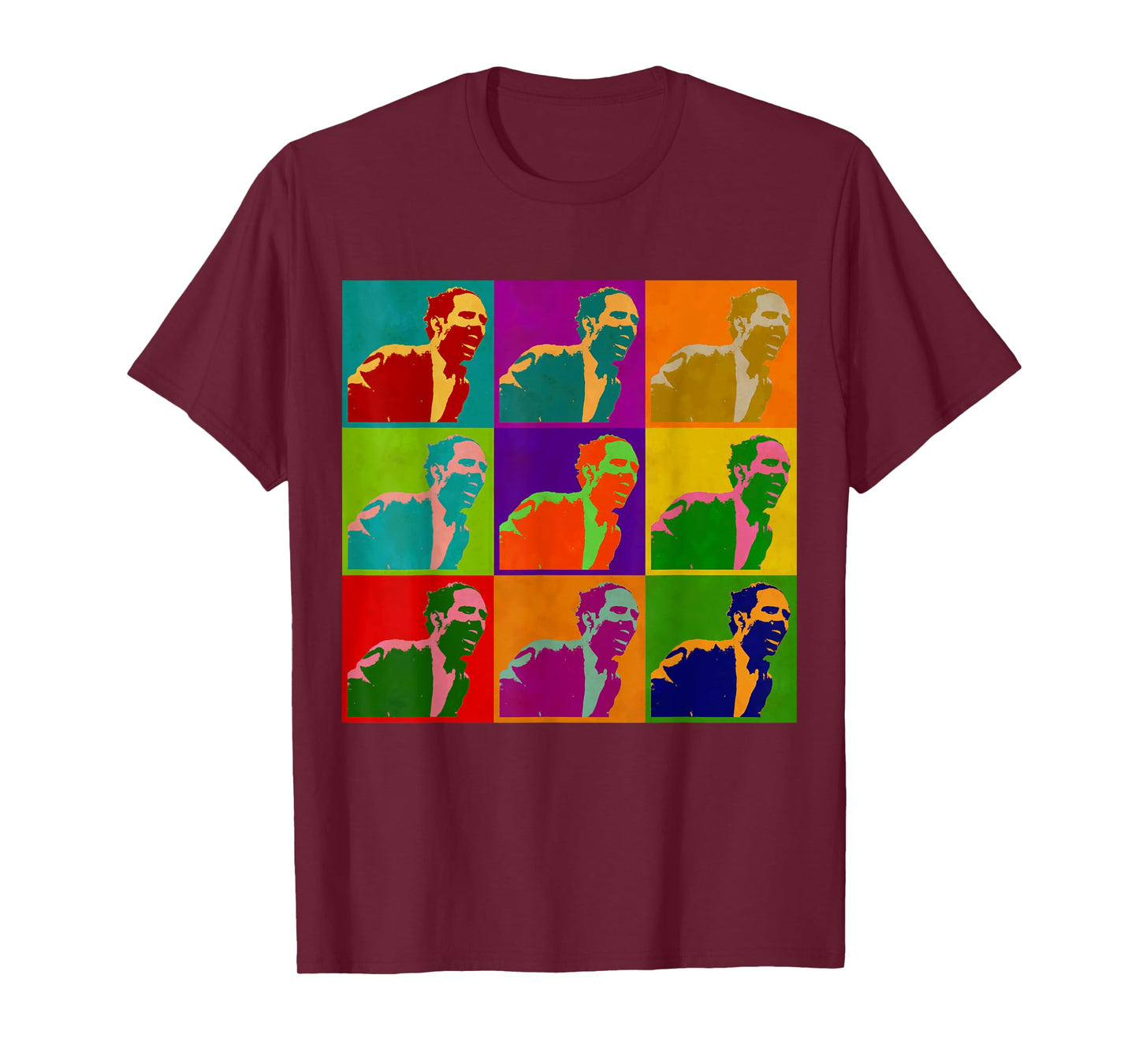 Pedro Albizu Campos Warhol Painting Boricua Puerto Rico Fun T-Shirt