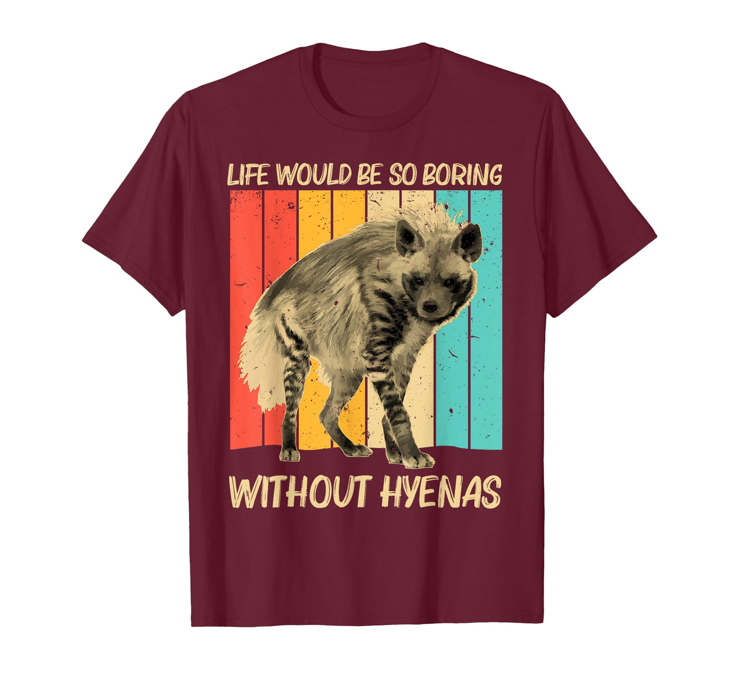 Cool Hyena Design For Men Women African Animal Hyena Lover T-Shirt