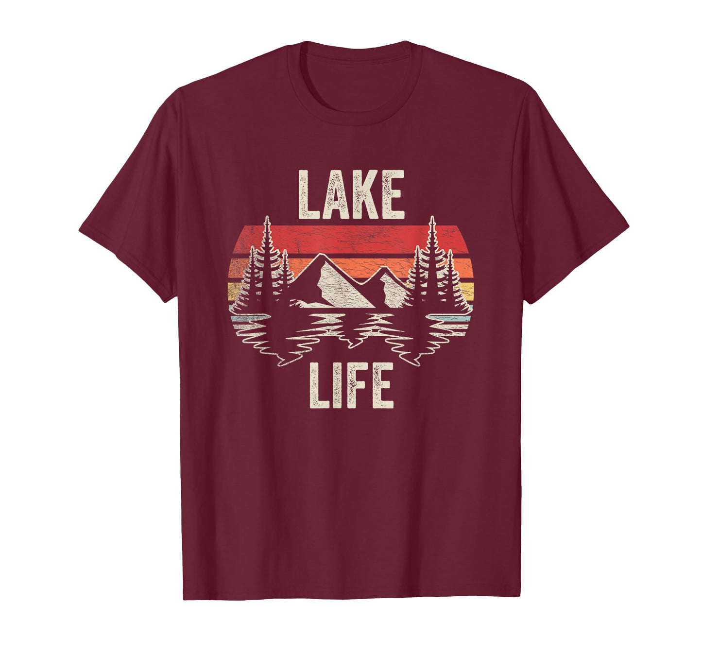 Vintage Lake life Shirt Wildlife Vacation Camper Love Lake T-Shirt