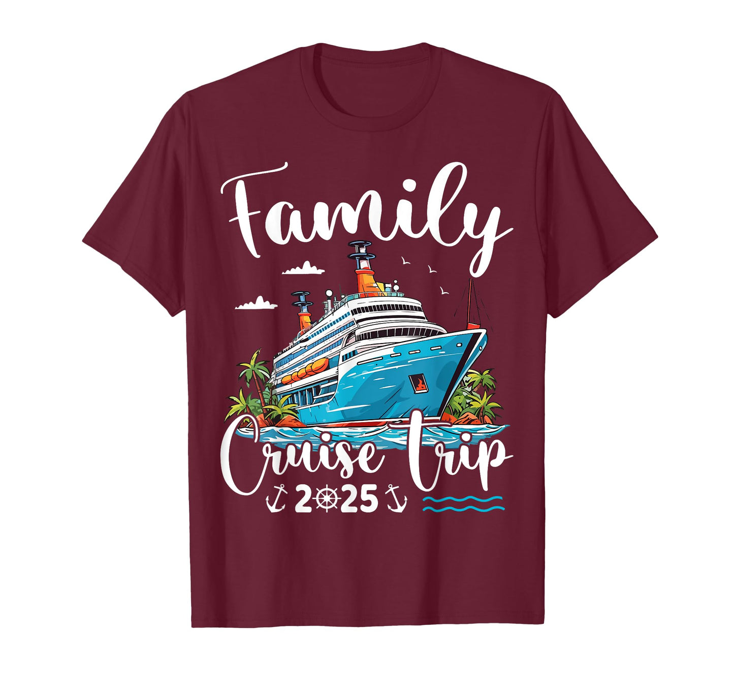 Family Cruise Trip 2025 Family Matching Cruise Trip Vacation T-Shirt