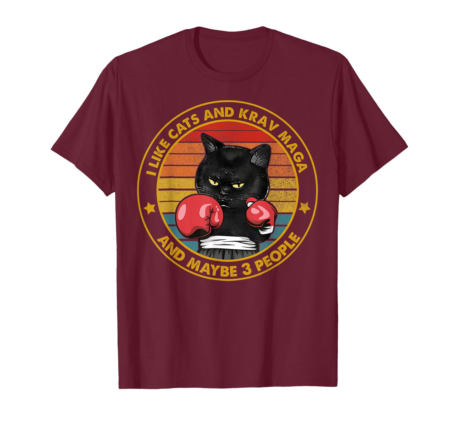 Krav Maga Cat Martial Arts Israel Defense Forces T-Shirt