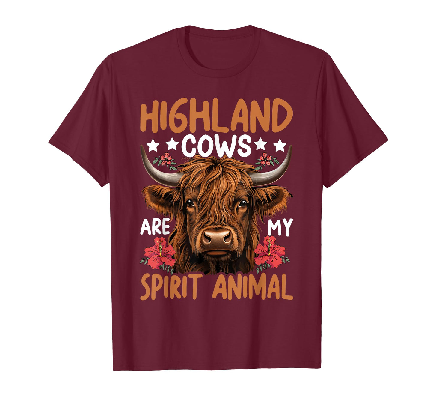 Highland Cows Are My Spirit Animal T-Shirt