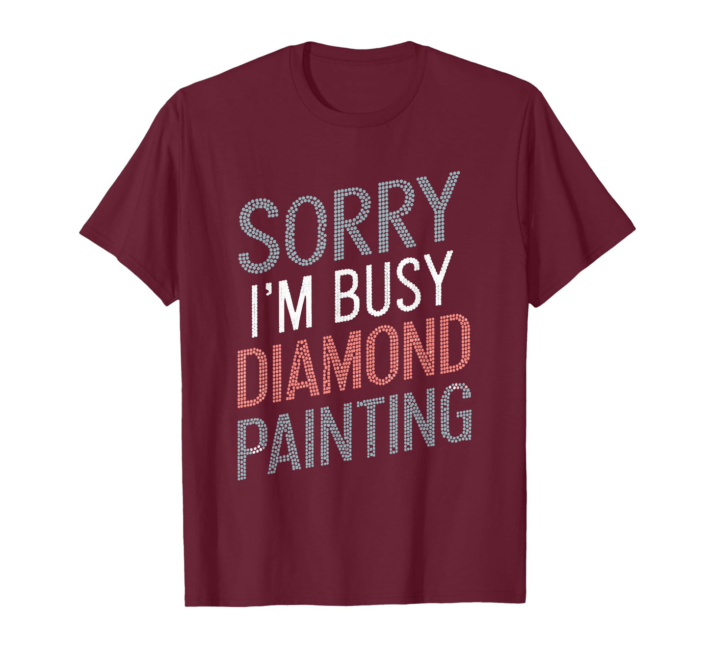 Diamond Art Craft Painter Black Unisex Adult T-Shirt Small Modern Love Letter Print Crew Neck Short Sleeve T-Shirt