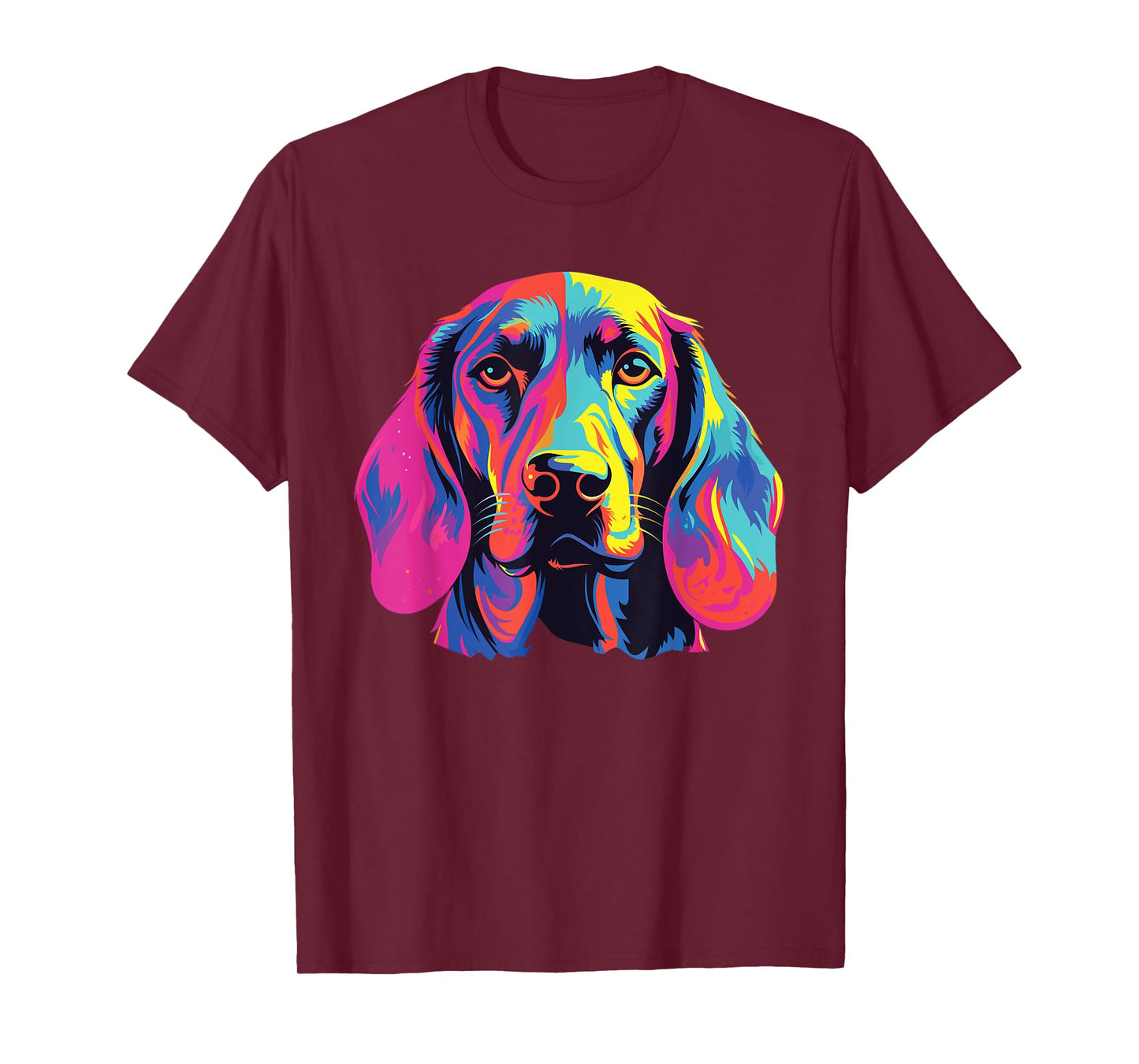 Watercolor Colorful Bavarian Mountain Scent Hound T-Shirt