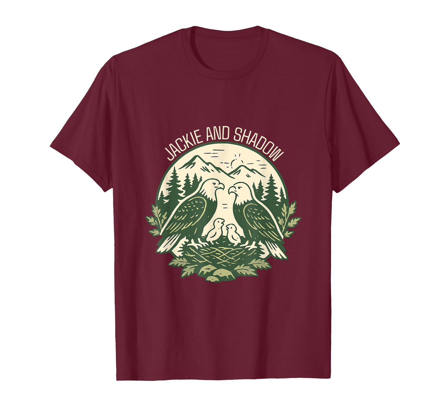 Jackie And Shadow Bald Eagle Vintage Nature Lovers T-Shirt