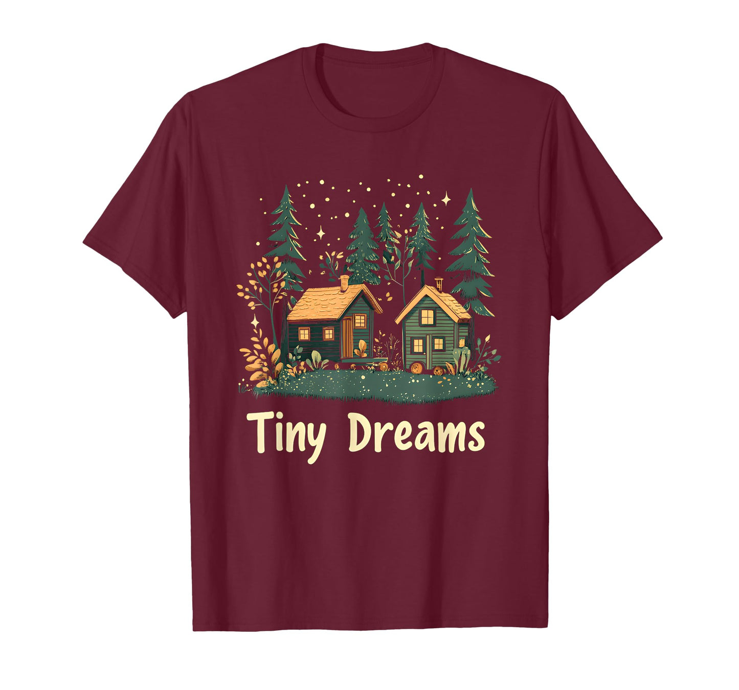 Tiny Home Living – Cozy and Minimalist Design T-Shirt